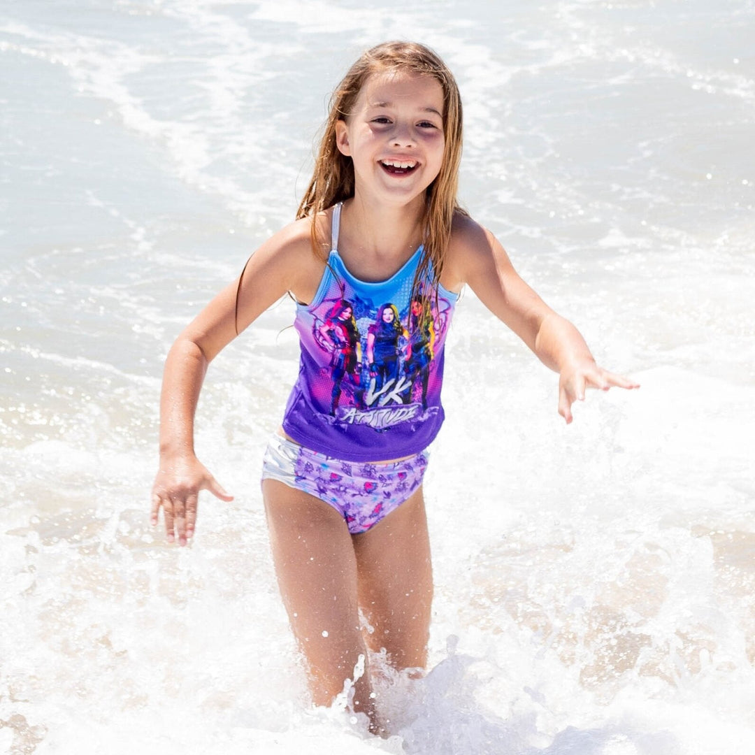 Descendants Tankini Top and Bikini Bottom Swim Set - imagikids