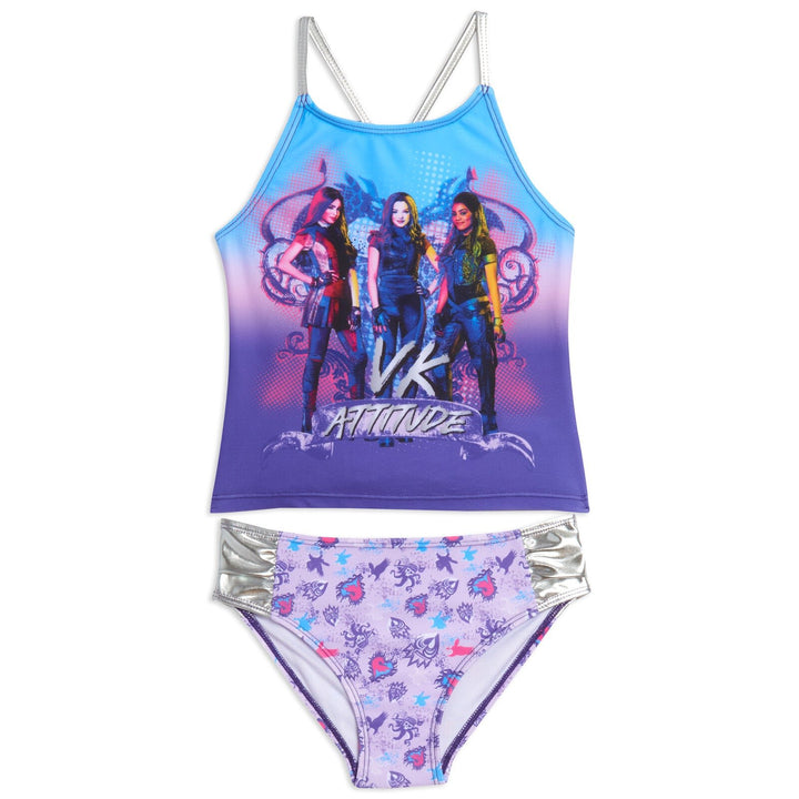 Descendants Tankini Top and Bikini Bottom Swim Set - imagikids