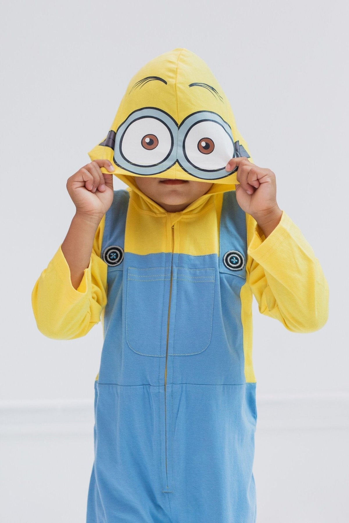 Minions Robe Despicable Me Minions Zip Up Costume Coverall | imagikids Baby and Kids ...