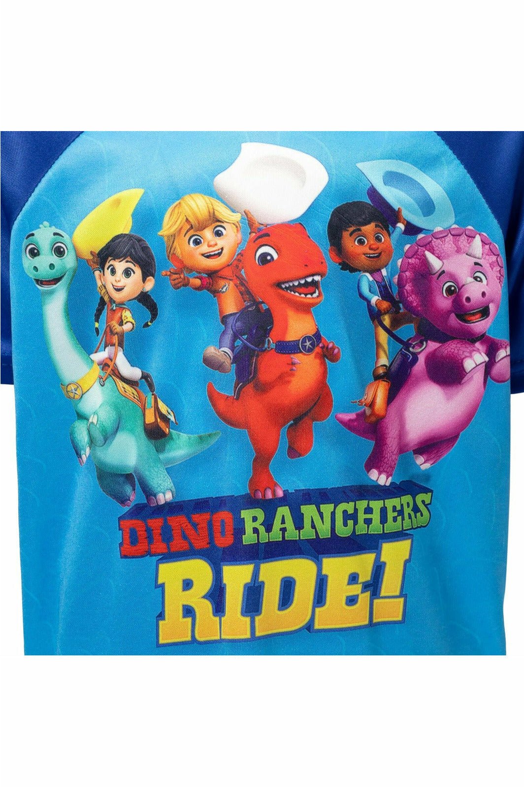 Dino Ranch Mesh Raglan Graphic T-Shirt & Shorts - imagikids
