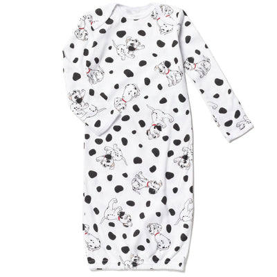 Disney 101 Dalmatians 2 Pack Long Sleeve Swaddle Sleeper Gowns - imagikids