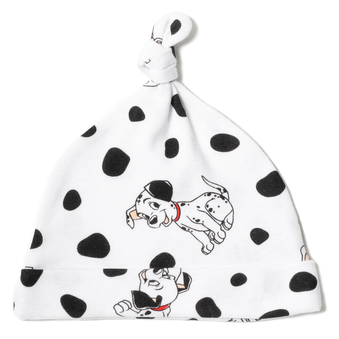 Disney 101 Dalmatians Patch Bodysuit Pants and Hat 3 Piece Outfit Set - imagikids