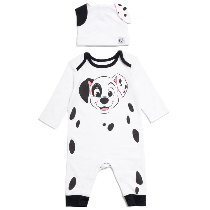 Disney 101 Dalmatians Patch Snap Cosplay Coverall and Hat - imagikids