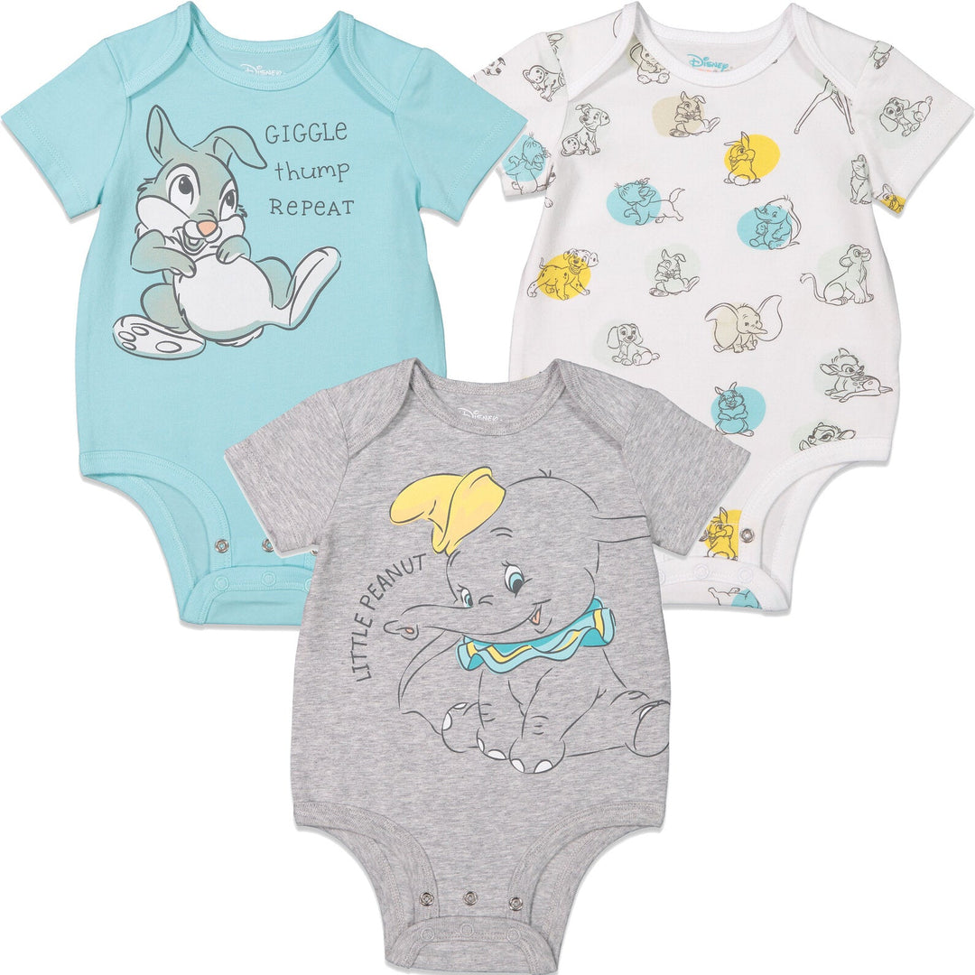 Disney Bambi 3 Pack Bodysuits - imagikids