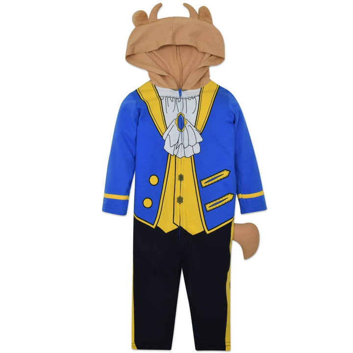 Disney Beauty and the Beast Zip Up Cosplay Coverall Tail - imagikids