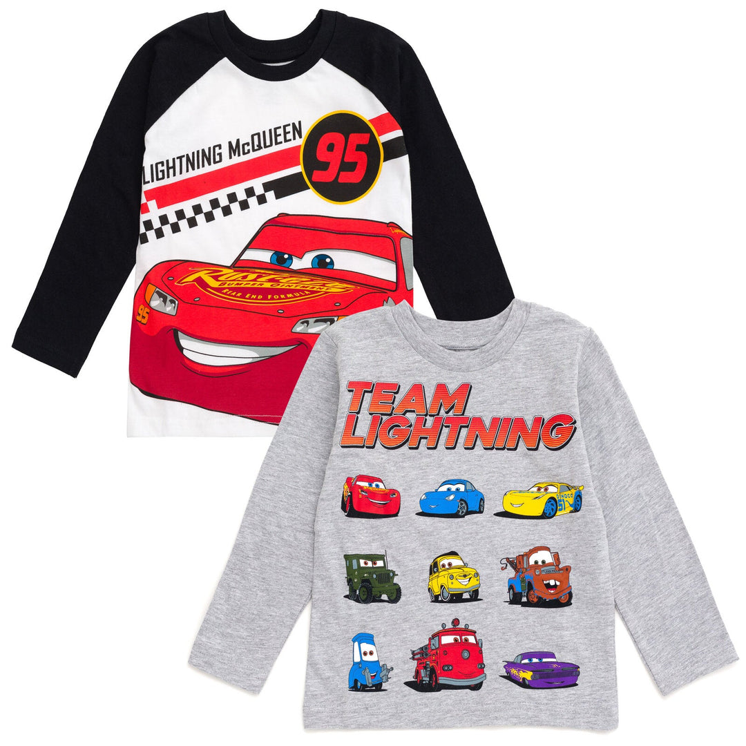 Disney Cars 2 Pack Long Sleeve T-Shirts - imagikids