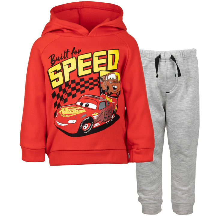 Disney Cars Fleece Hoodie and Pants Outfit Set - imagikids