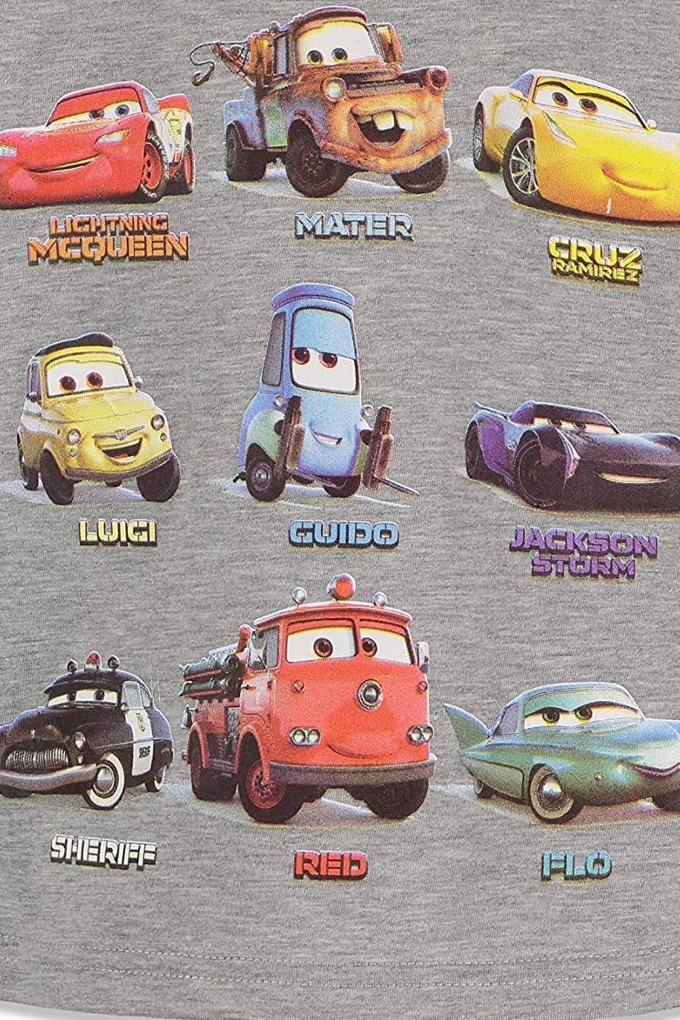 Disney Cars Lightning McQueen 3 Pack Graphic Short Sleeve T-Shirt - imagikids