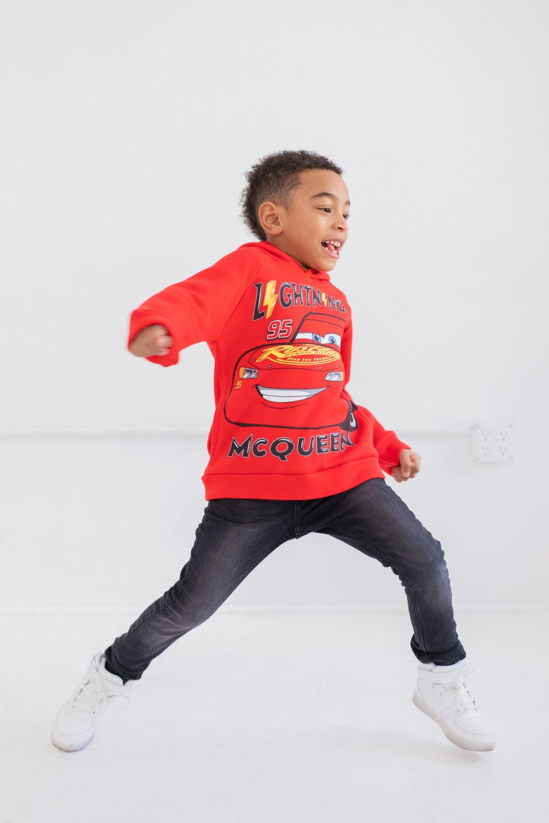 Disney Cars Lightning McQueen Fleece Pullover Hoodie - imagikids