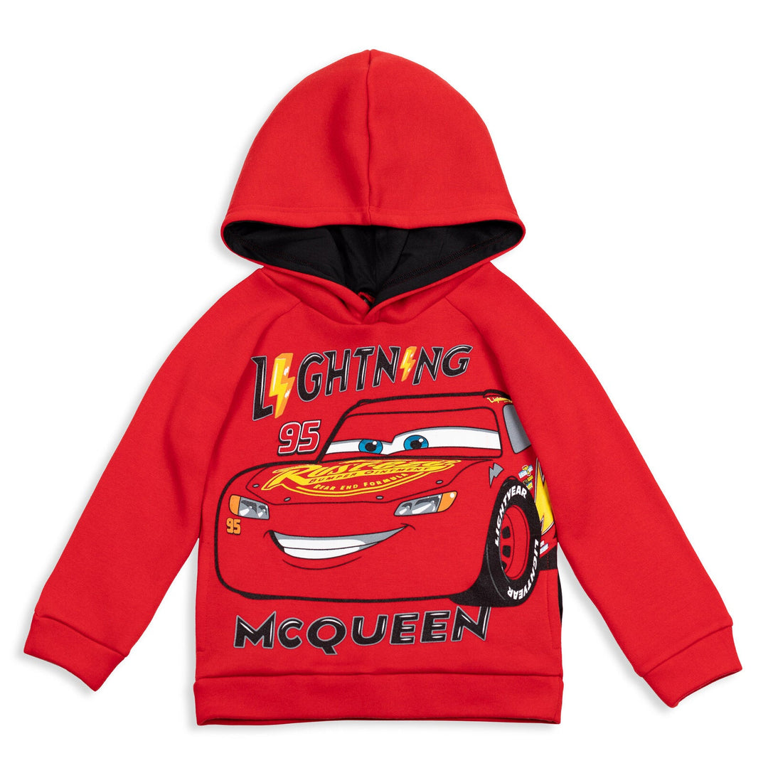 Disney Cars Lightning McQueen Fleece Pullover Hoodie - imagikids