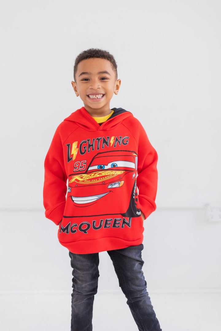 Disney Cars Lightning McQueen Fleece Pullover Hoodie - imagikids