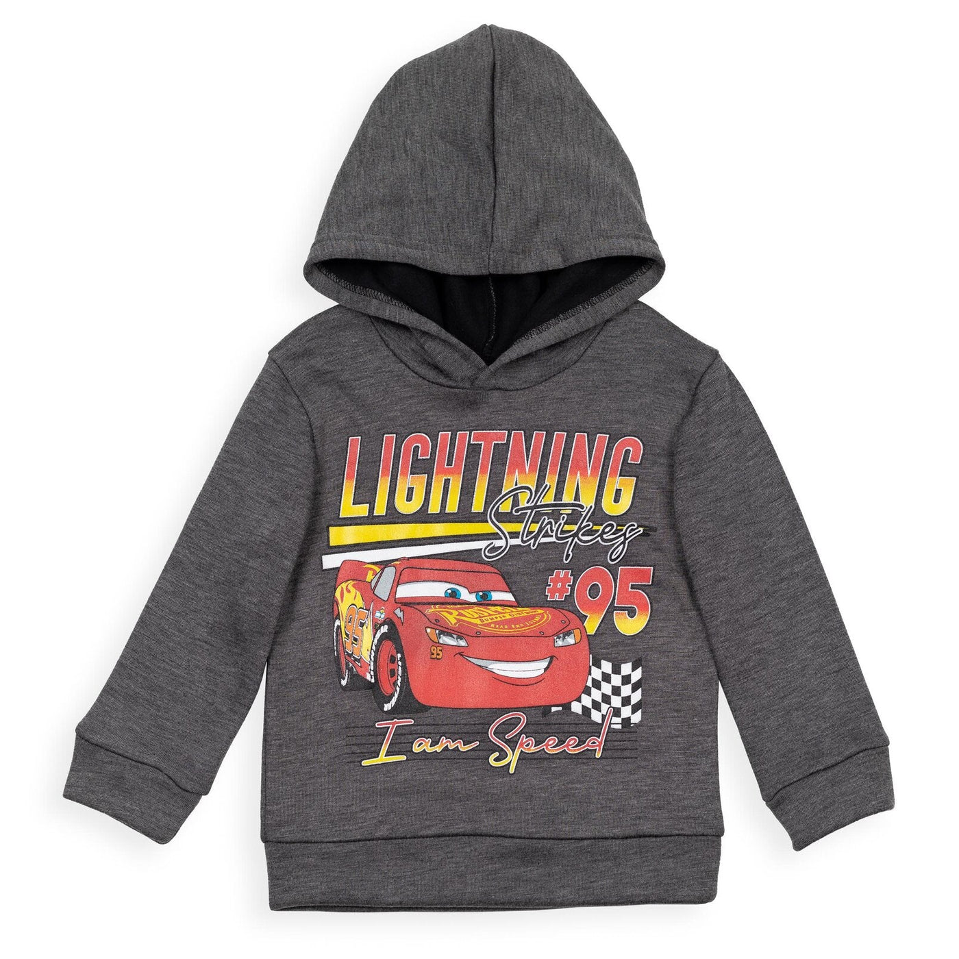 Disney Cars Lightning McQueen Fleece Pullover Hoodie and Pants Outfit Set - imagikids