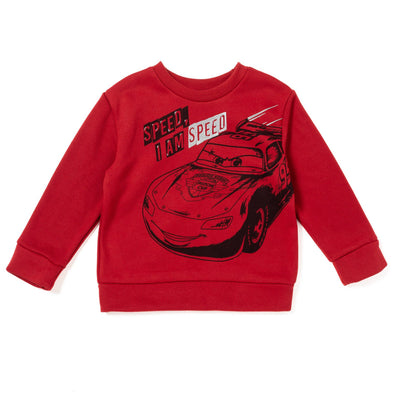 Disney Cars Lightning McQueen Fleece Sweatshirt - imagikids