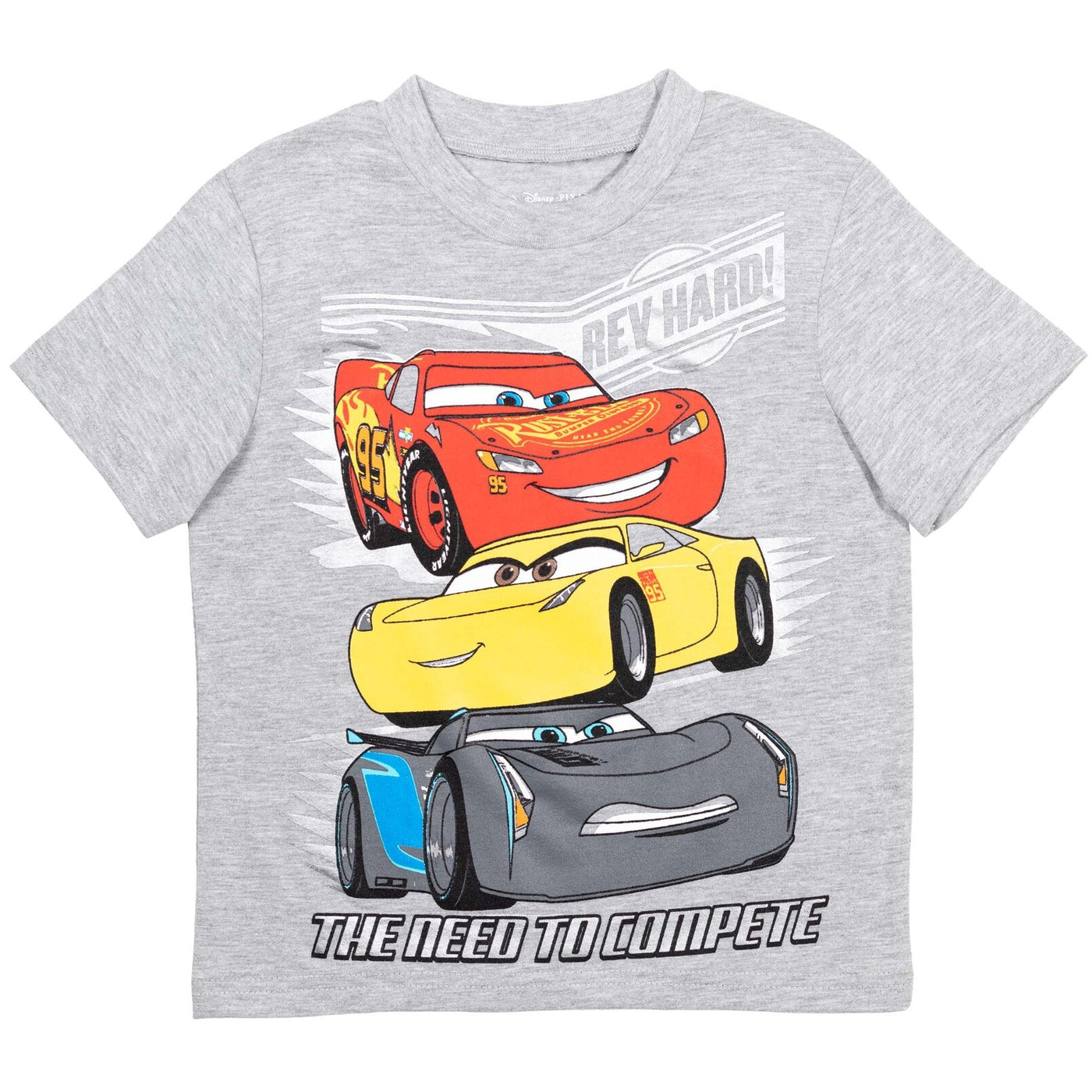 Disney Cars Lightning McQueen T-Shirt and Mesh Shorts Outfit Set - imagikids
