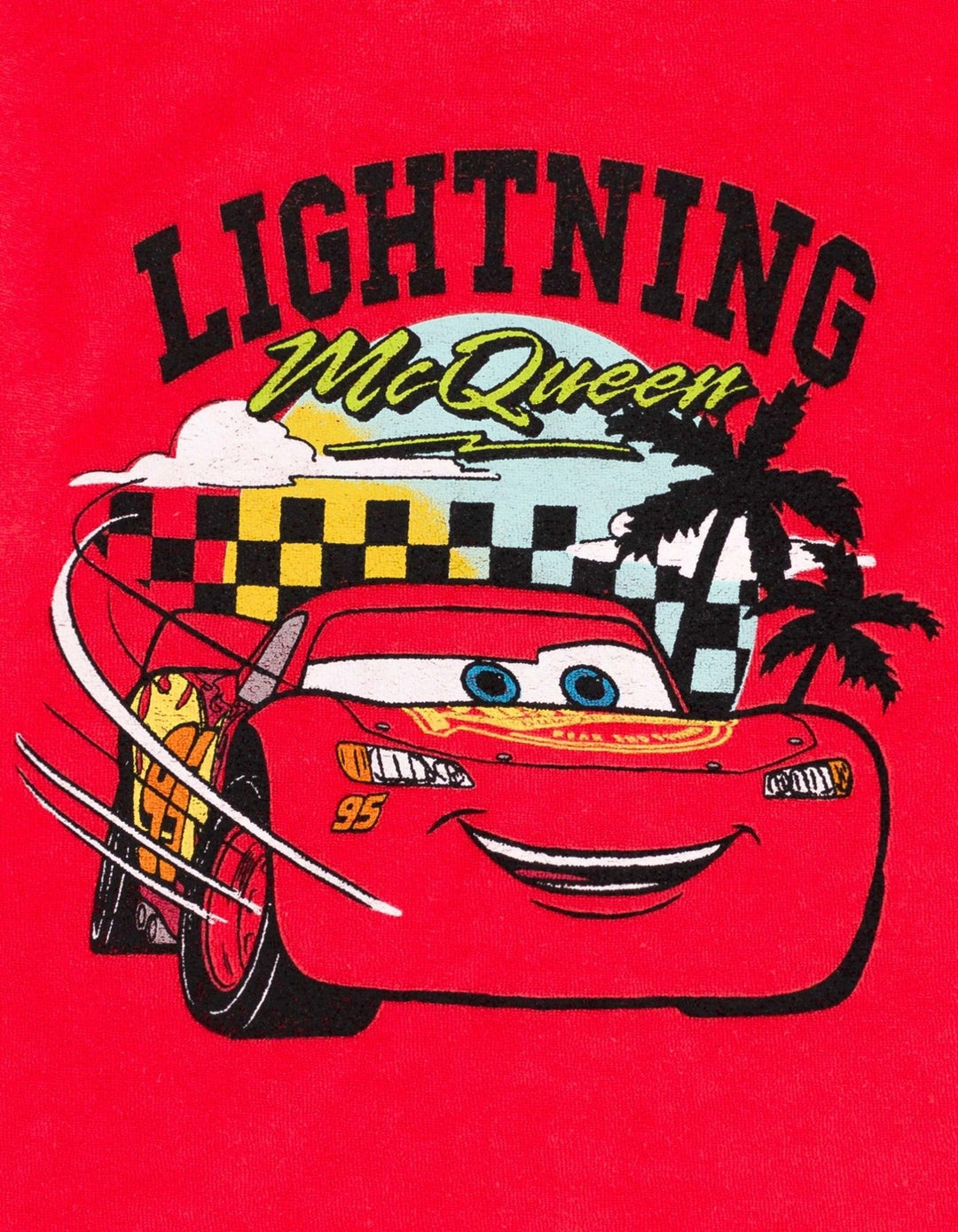 Disney Cars Lightning McQueen T-Shirt and Shorts Outfit Set - imagikids