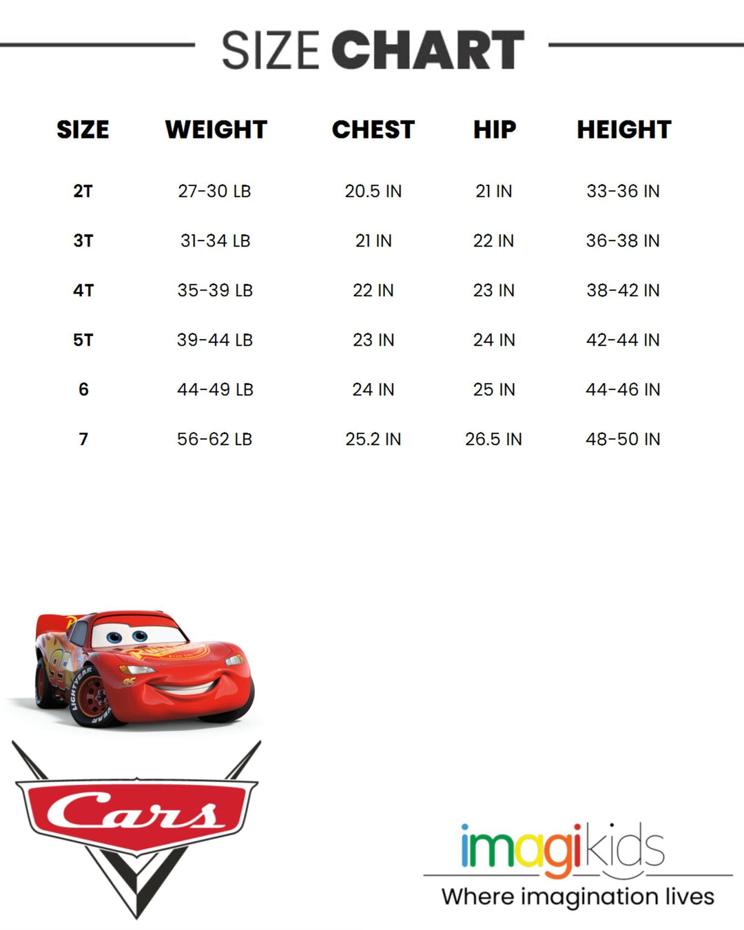 Disney Cars Lightning McQueen Zip Up Winter Coat Puffer Jacket - imagikids