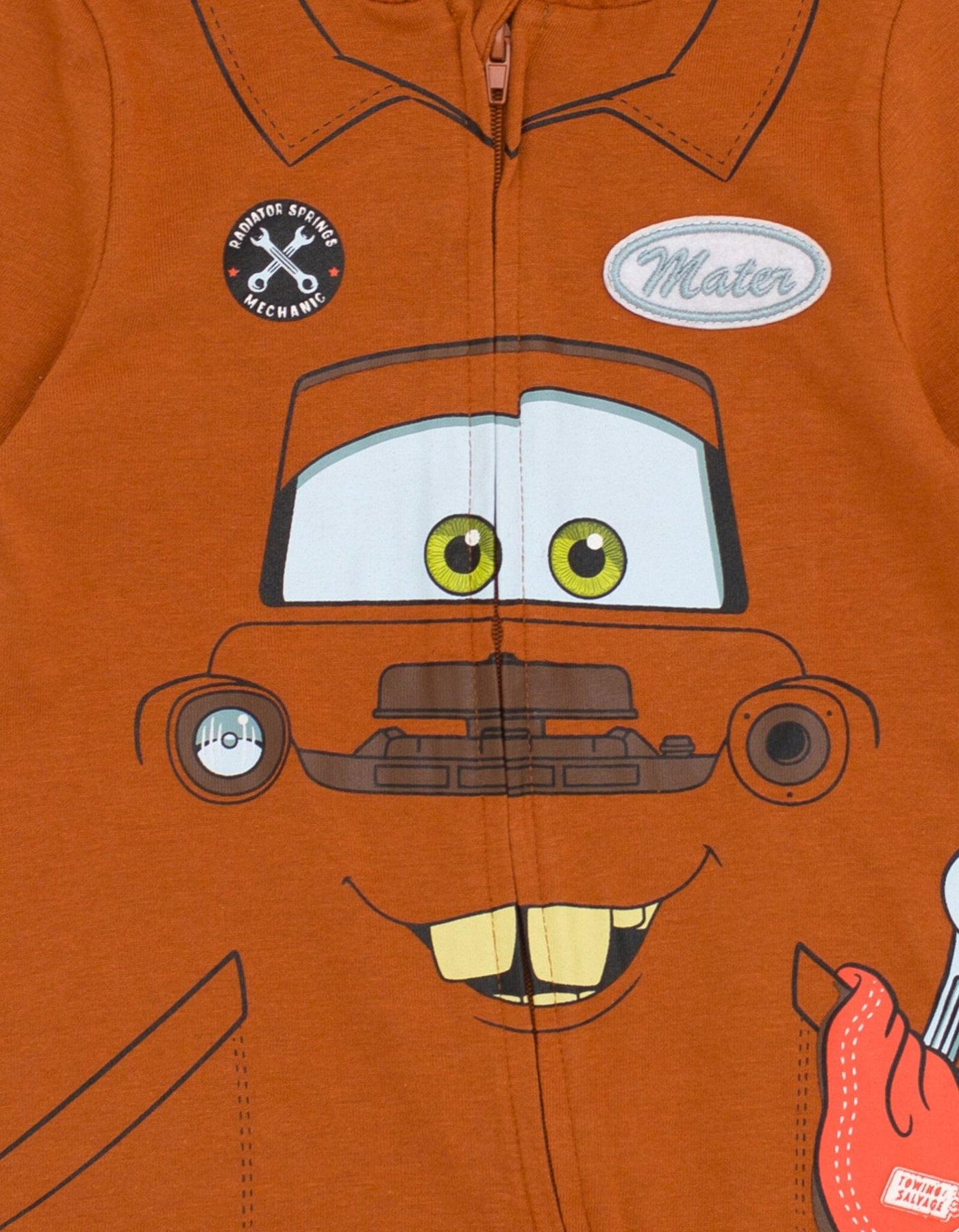 Disney Cars Pixar Zip Up Coverall - imagikids