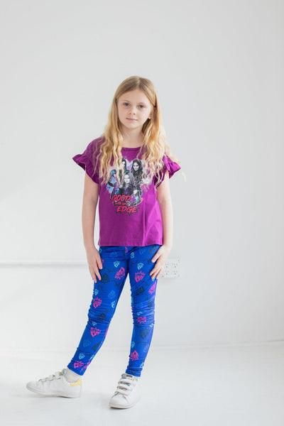 Disney Descendants Fashion Graphic T-Shirt & Leggings - imagikids