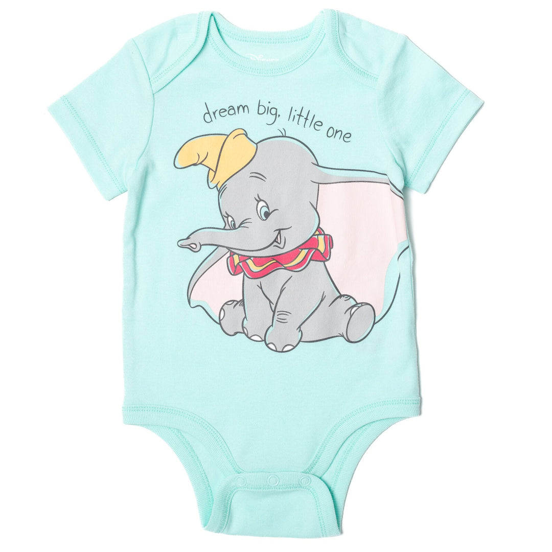 Disney Disney Classics Dumbo Bodysuit Pants and Hat 3 Piece Outfit Set - imagikids