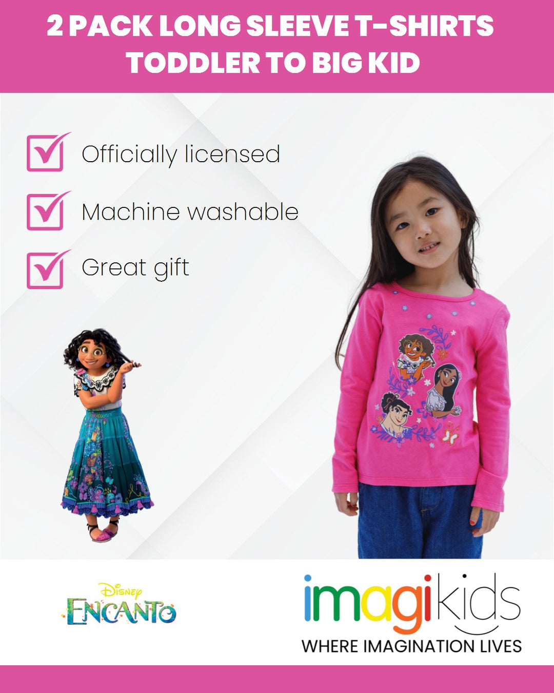 Disney Encanto Long Sleeve T-Shirt - imagikids