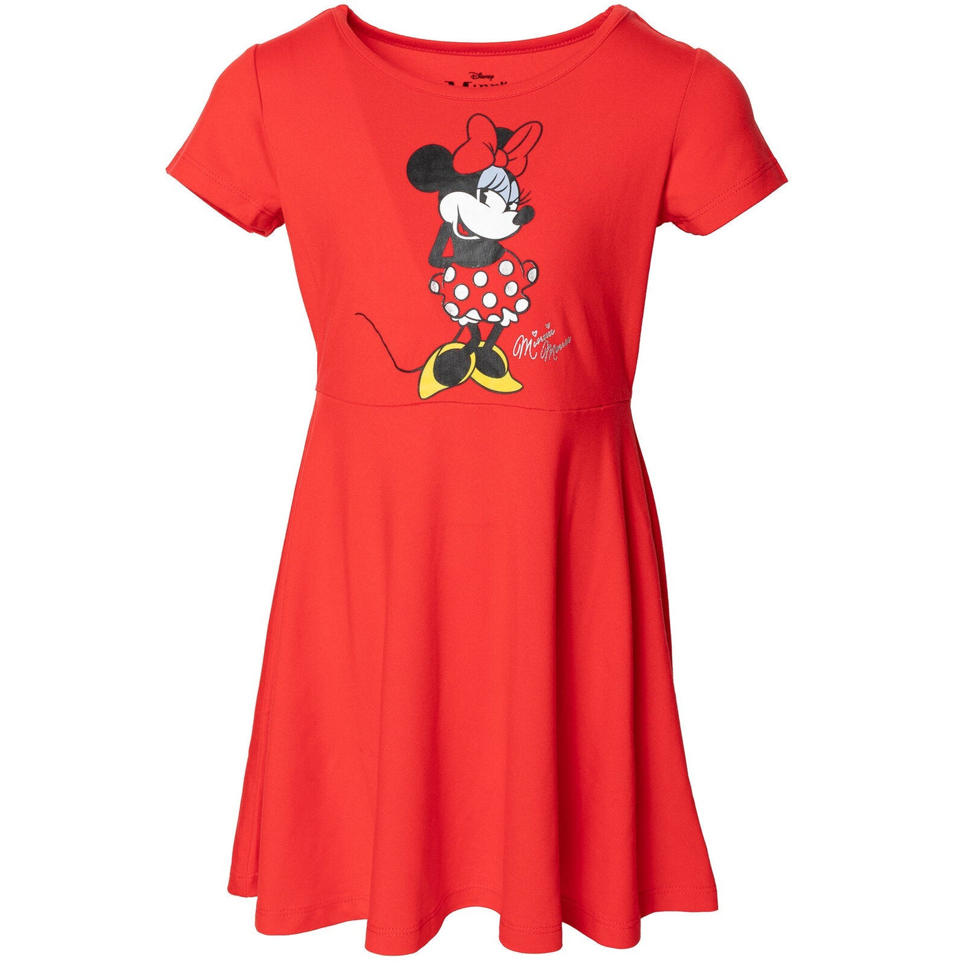 Disney Encanto Minnie Mouse Isabela Luisa Mirabel Girls Skater Dresses and Scrunchie Toddler to Big Kid - imagikids
