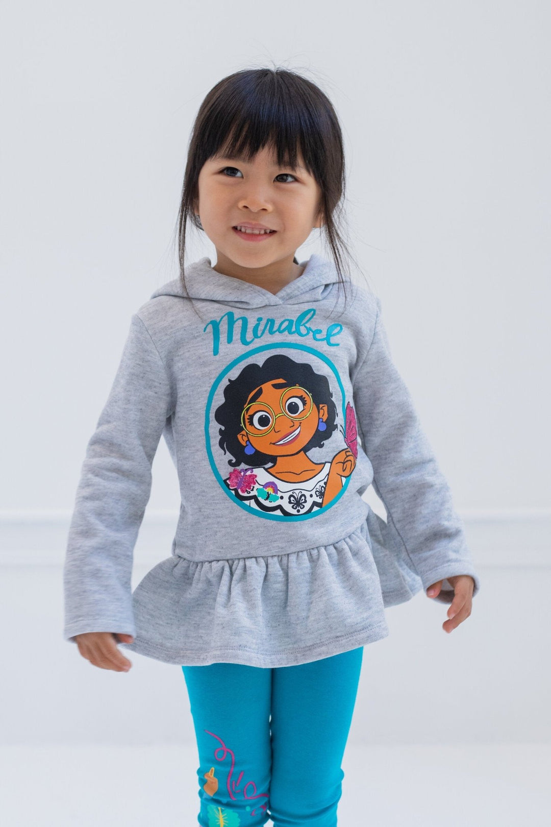 Disney Encanto Mirabel Pullover Fleece Hoodie and Leggings Outfit Set - imagikids