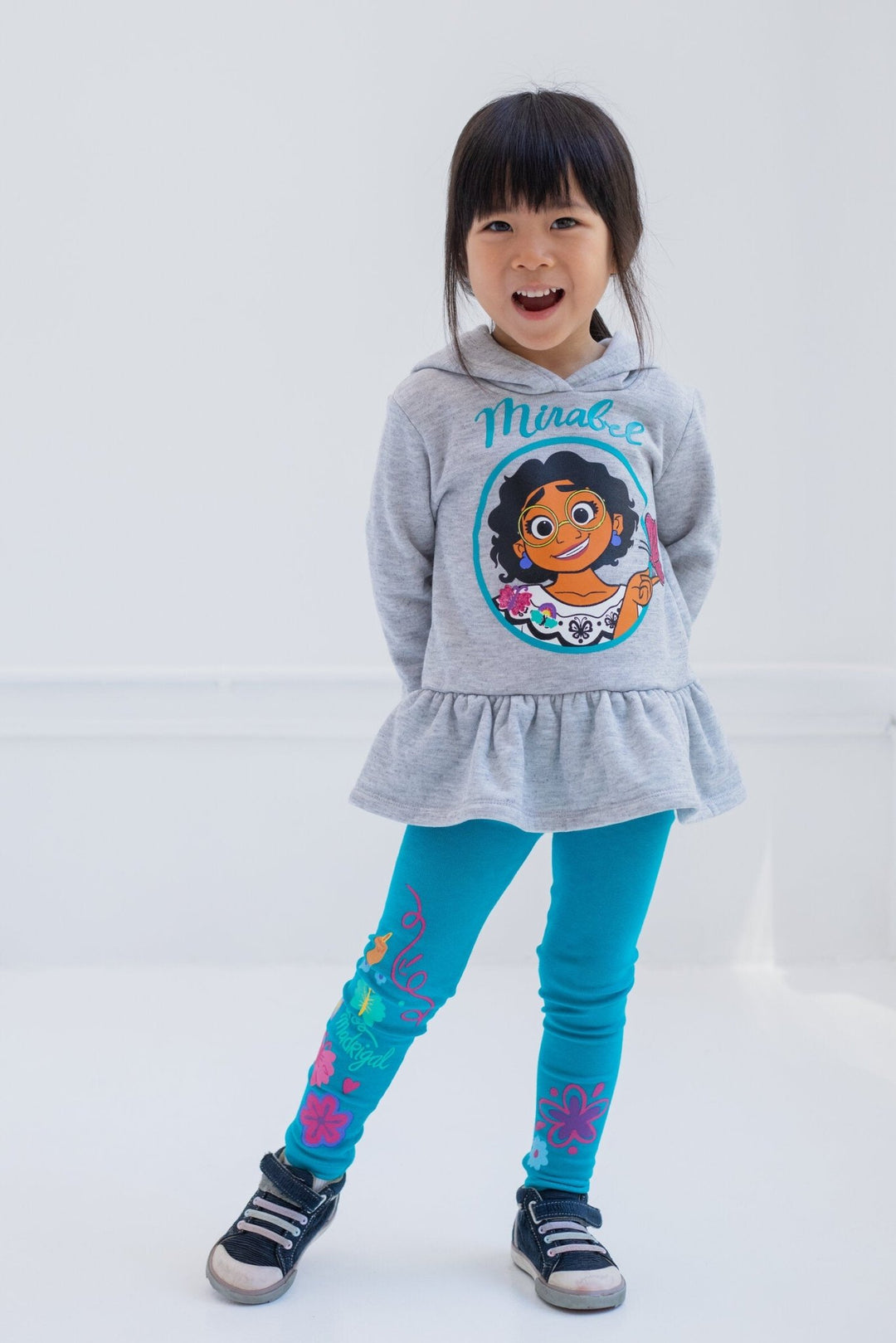 Disney Encanto Mirabel Pullover Fleece Hoodie and Leggings Outfit Set - imagikids