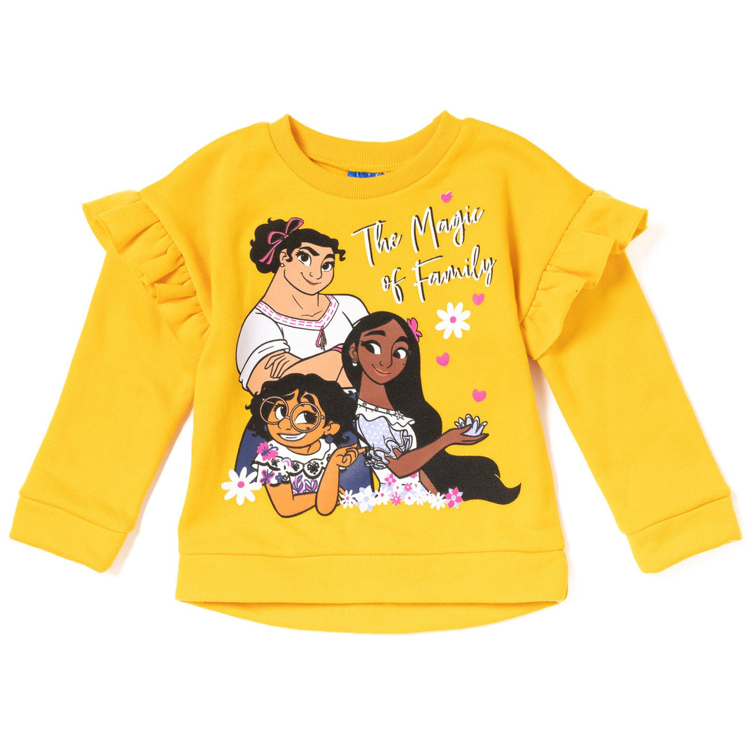 Disney Encanto Pullover Fleece Sweatshirt and Leggings Outfit Set - imagikids