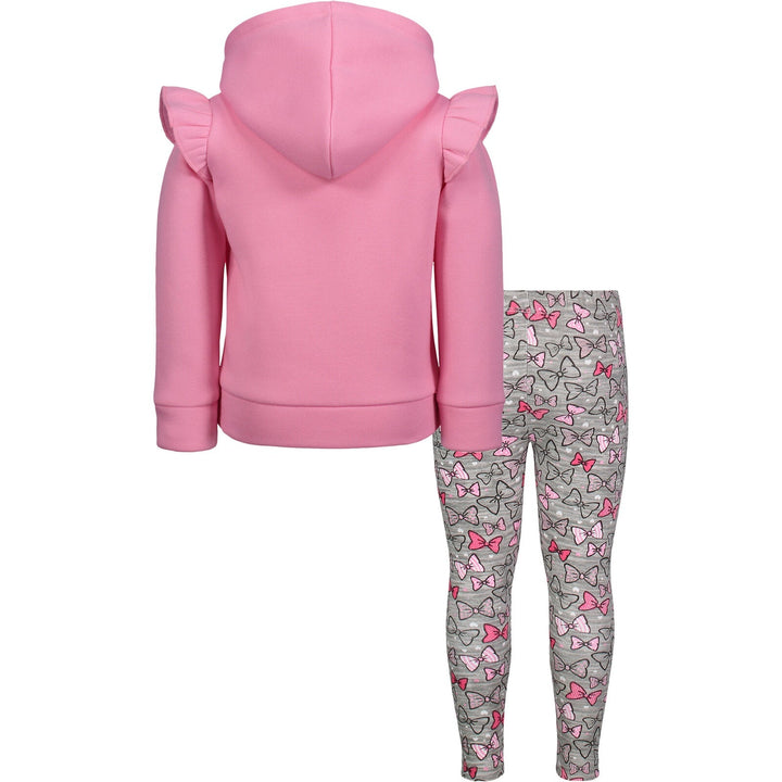 Disney Fancy Nancy Pullover Fleece Hoodie and Leggings Outfit Set - imagikids