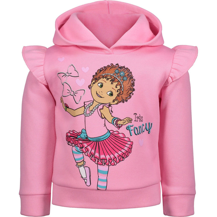 Disney Fancy Nancy Pullover Fleece Hoodie and Leggings Outfit Set - imagikids