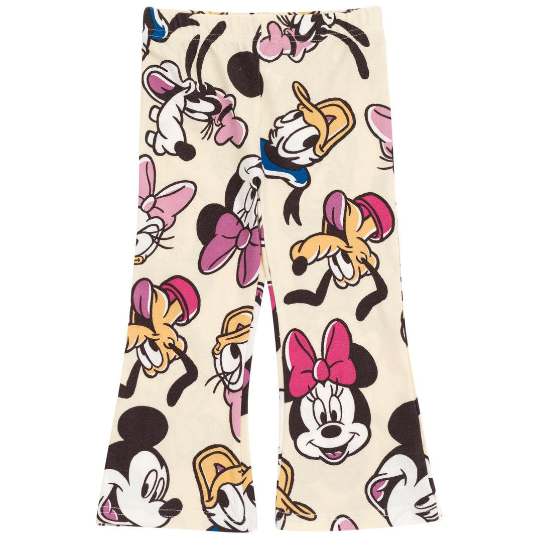 Disney FleeceSweatshirt and Flare Leggings Outfit Set - imagikids