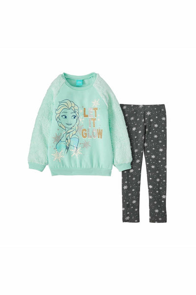 Disney Frozen Elsa Pullover Sweatshirt and Jogger Pants Set - imagikids
