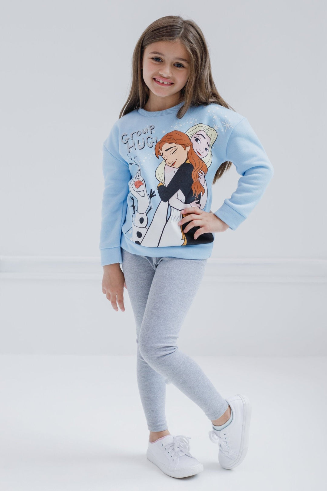 Disney Frozen Fleece Sweatshirt & Leggings Outfit Set - imagikids