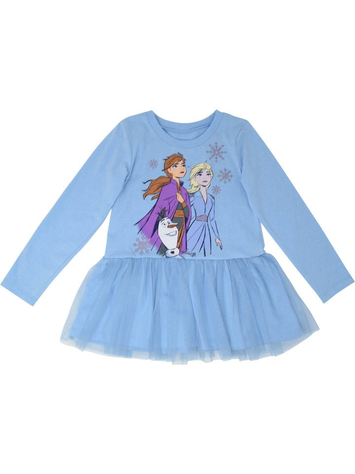 Disney Frozen Peplum T-Shirt and Leggings Outfit Set - imagikids