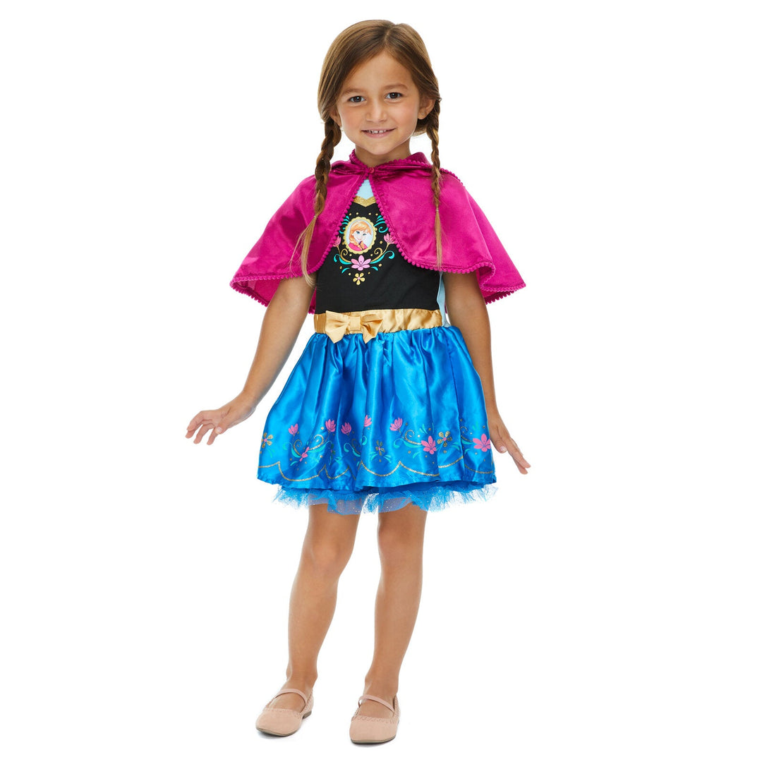 Frozen Toddler Girls Disney Princess Anna Fur Dress Frozen Toddler Girls Disney Princess Anna Fur Dress