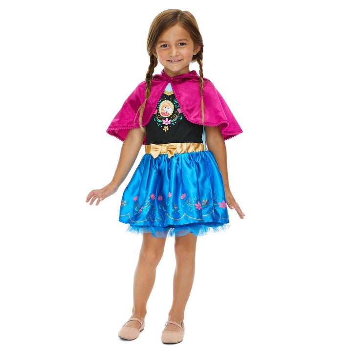 Disney Frozen Princess Anna Fur Dress - imagikids