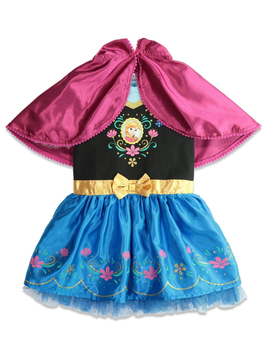 Disney Frozen Princess Anna Fur Dress - imagikids