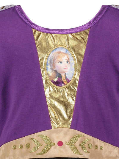 Disney Frozen Princess Anna Gown Dress and Headband - imagikids