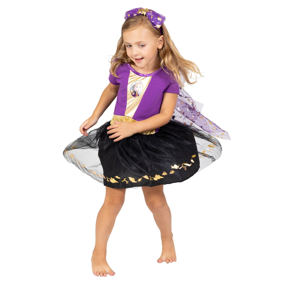 Disney Frozen Princess Anna Gown Dress and Headband - imagikids