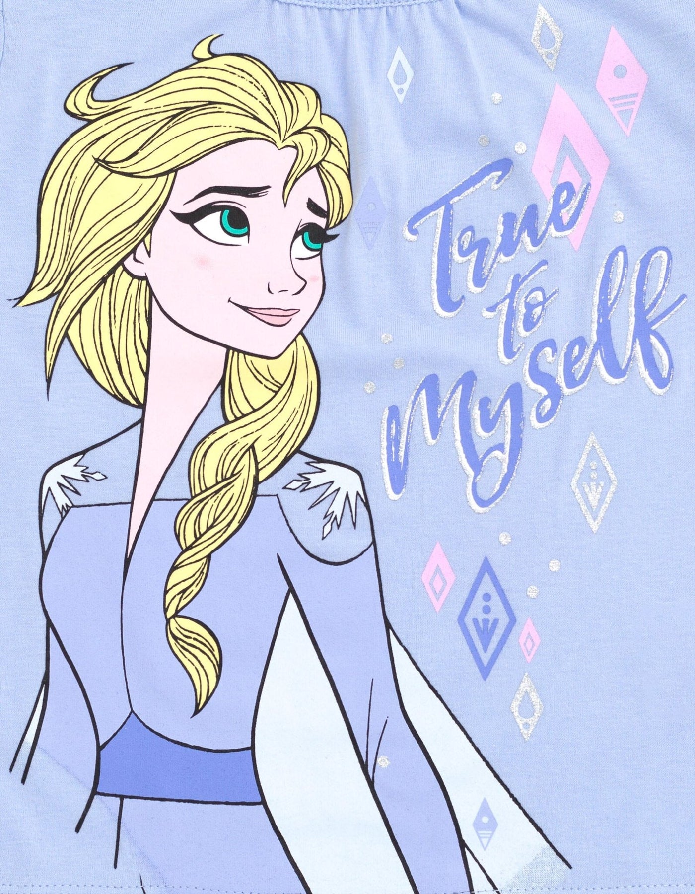 Disney Frozen Queen Elsa Cosplay T-Shirt Mesh Skirt and Scrunchie 3 Piece Outfit Set - imagikids