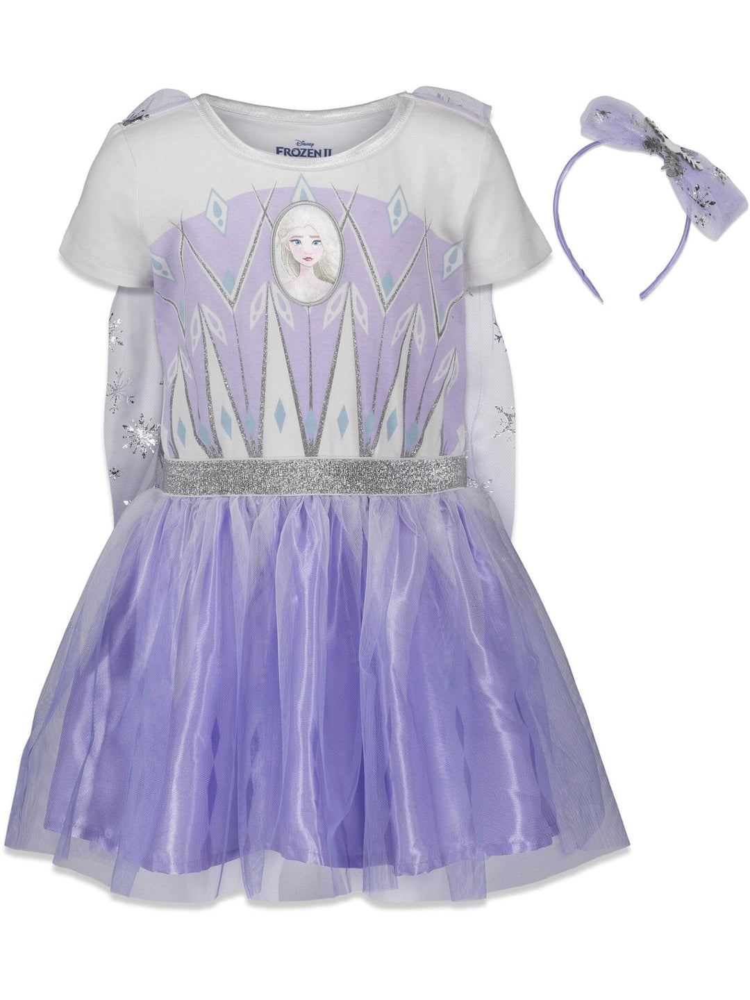 Disney Frozen Queen Elsa Gown and Headband - imagikids