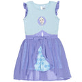 Disney Frozen Queen Elsa Romper With Skirt Overlay