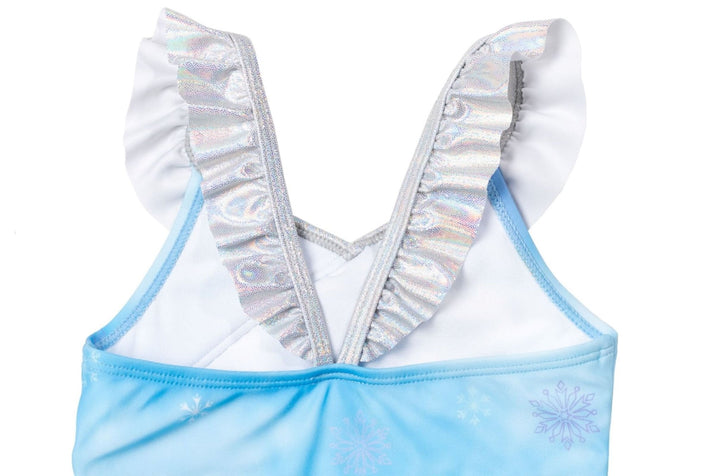 Disney Frozen Queen Elsa UPF 50+ One Piece Bathing Suit - imagikids