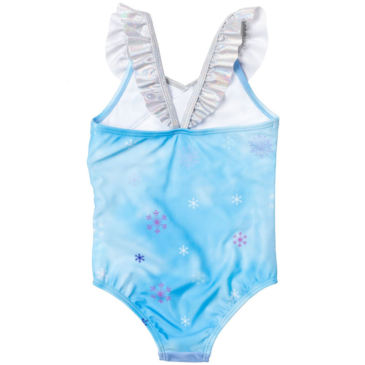 Disney Frozen Queen Elsa UPF 50+ One Piece Bathing Suit - imagikids