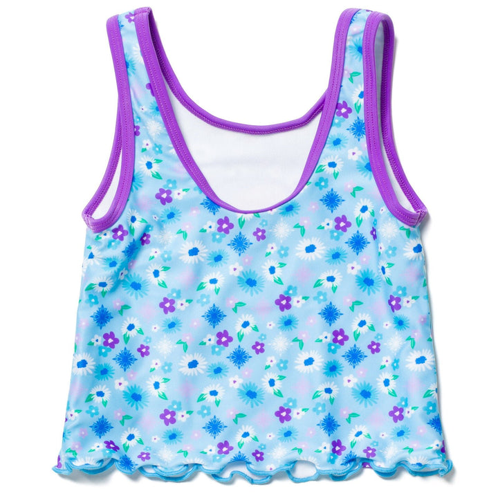 Disney Frozen Queen Elsa UPF 50+ Tankini Top Bikini Bottom Swim Set - imagikids