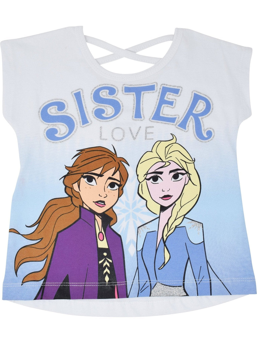 Disney Frozen T-Shirt and Bike Shorts Outfit Set - imagikids