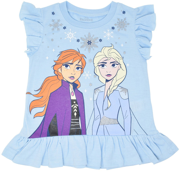 Disney Frozen T-Shirt and Leggings Outfit Set - imagikids