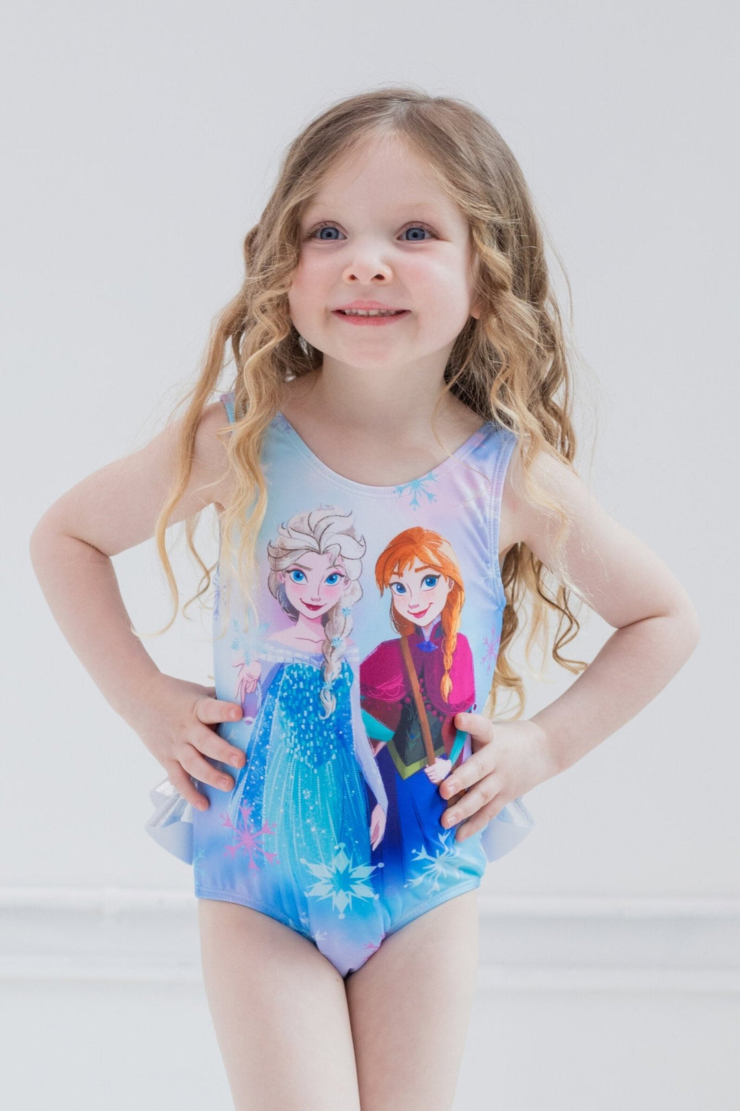 Disney Frozen UPF 50+ One Piece Bathing Suit - imagikids