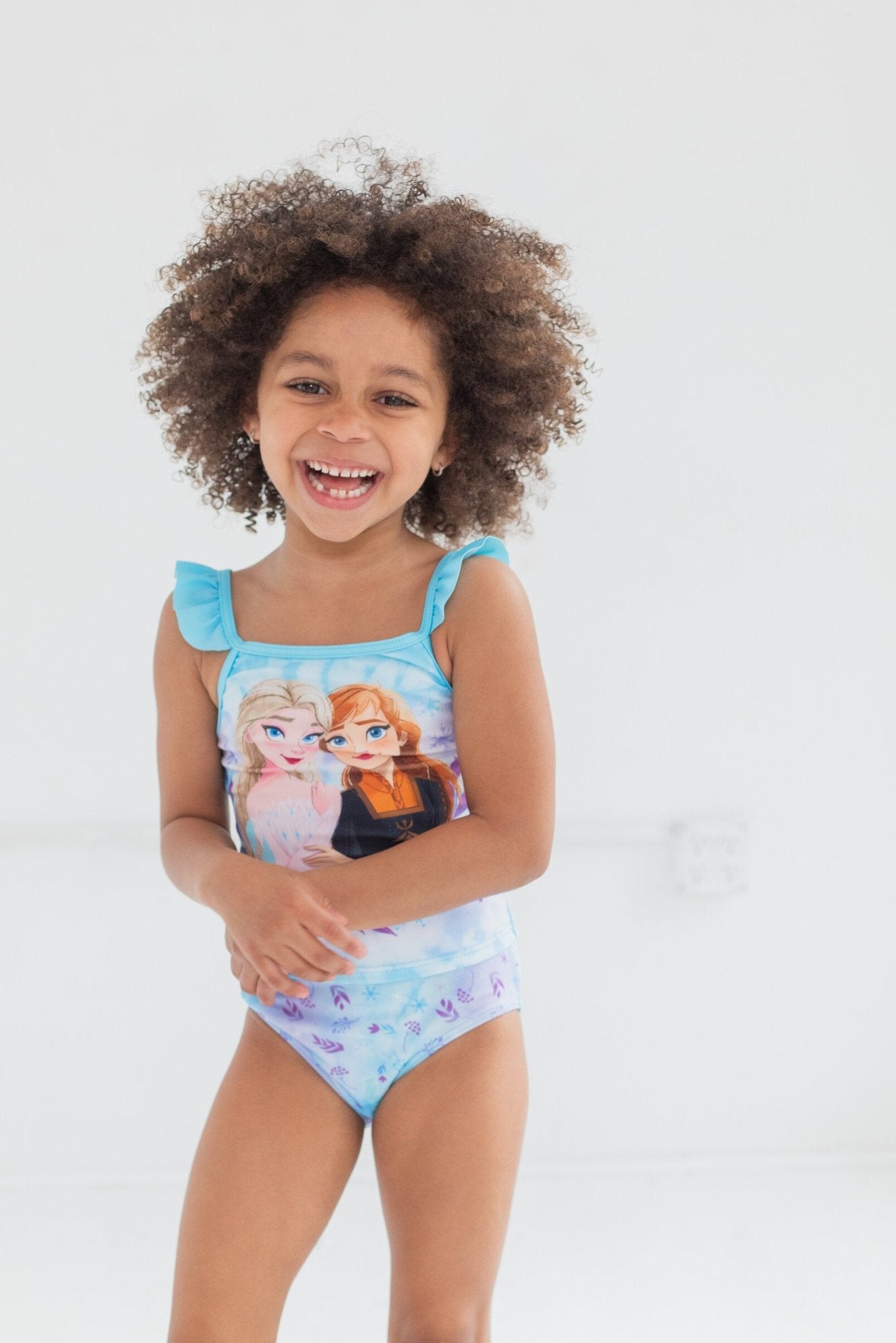 Girls fashion frozen swimsuit