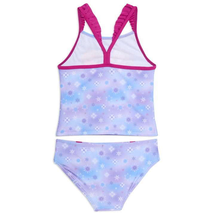 Disney Frozen UPF 50+ Tankini Top Bikini Bottom Swim Set - imagikids